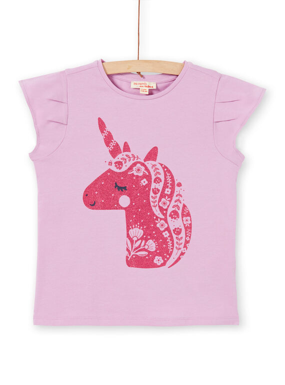Camiseta de color violeta y rosa LAJOTI2 / 21S90135D31320