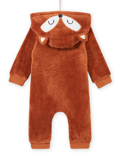 Mono con capucha con estampado de zorro para bebé niño MUSAUCOM / 21WG10P1CBLI803