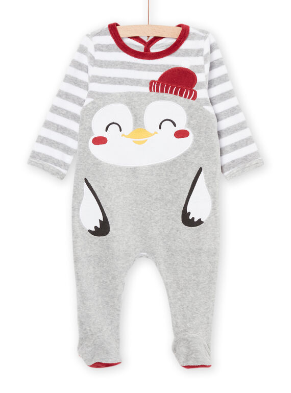 Heather grey BABYGROW PEGAGREPIN / 22WH1425GRE943