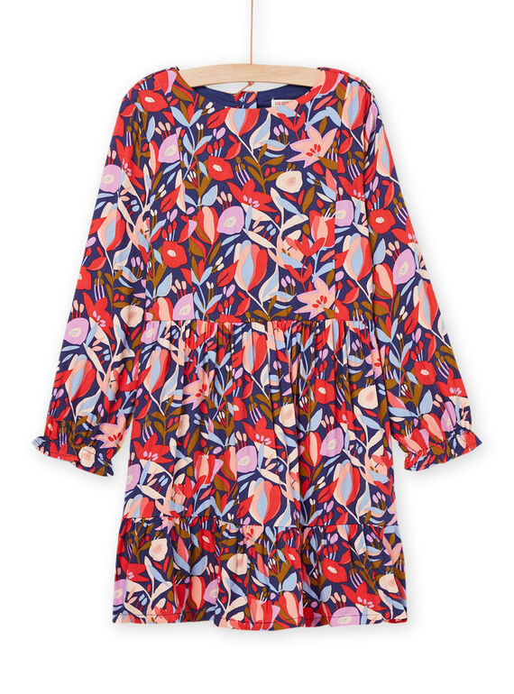 Vestido con estampado de flores RAPUROB1 / 23S901L1ROB703