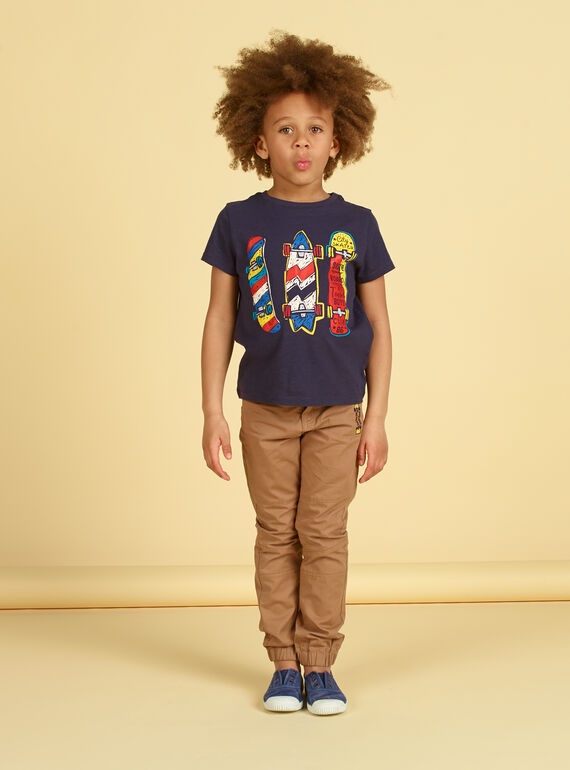 Camiseta negra y roja - Niño LOPOETI2 / 21S902Y1TMCJ900