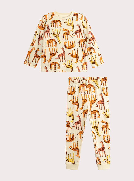 Pijama amarillo VEGOPYJMIX1 / 24WH1263PYJ103