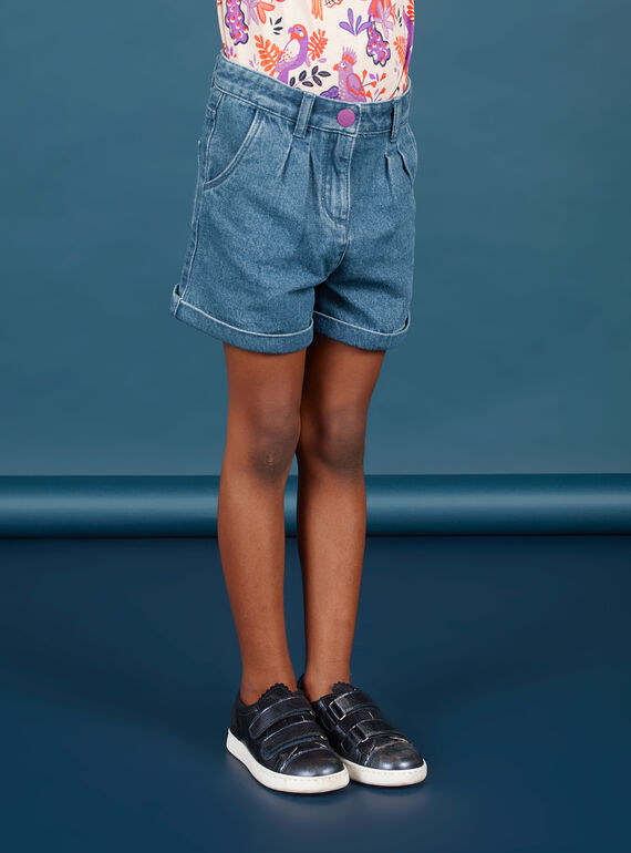 Short vaquero para niña MAPASHORT / 21W901H1SHOP269