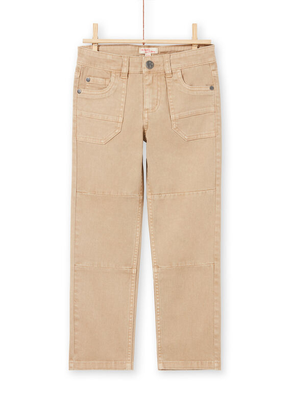 Vaquero beige para niño MOCOPAN / 21W902L1PAN811