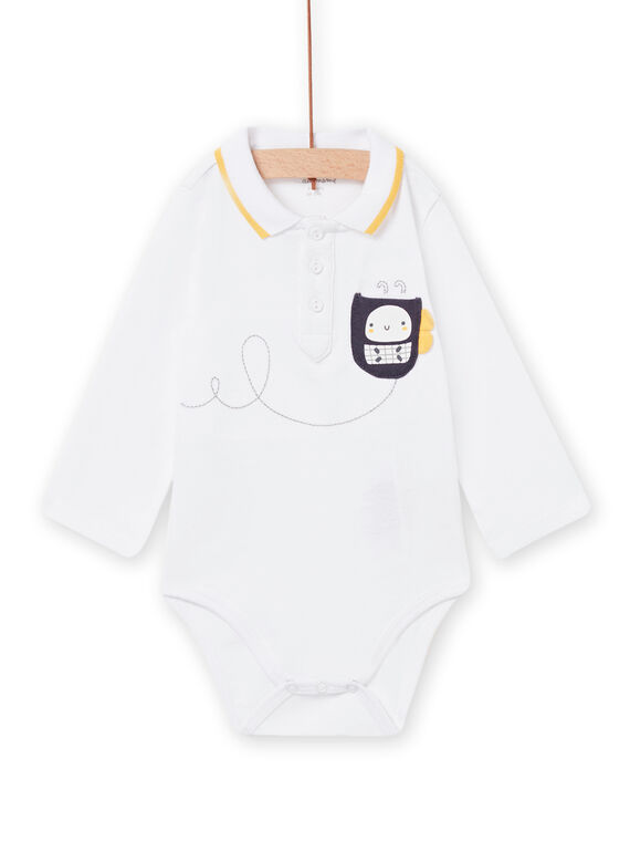 Body blanco para recién nacido niño NOU1BOD5 / 22SF0441BOD000