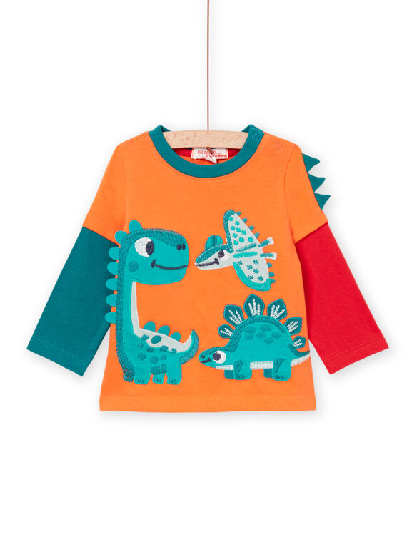 Camiseta de manga larga con estampado de dinosaurio multitécnico PUPRITEE2 / 22WG10P3TML405