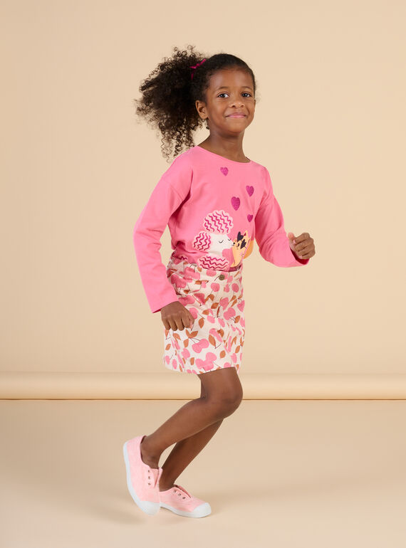 Falda con estampado cerezas RADAYJUP / 23S901M1JUP003