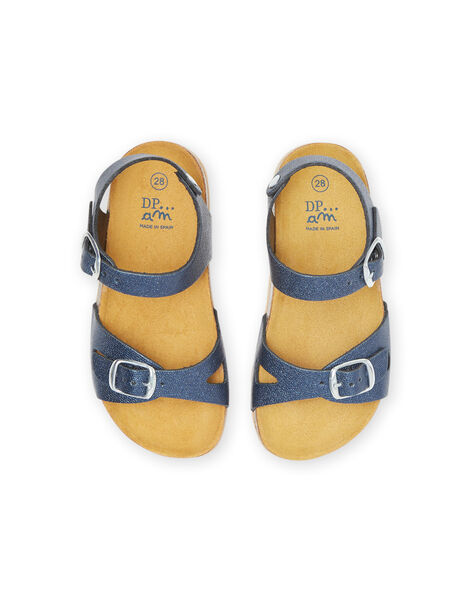 Sandalias de color azul marino para niña NANULEA / 22KK3545D0E070