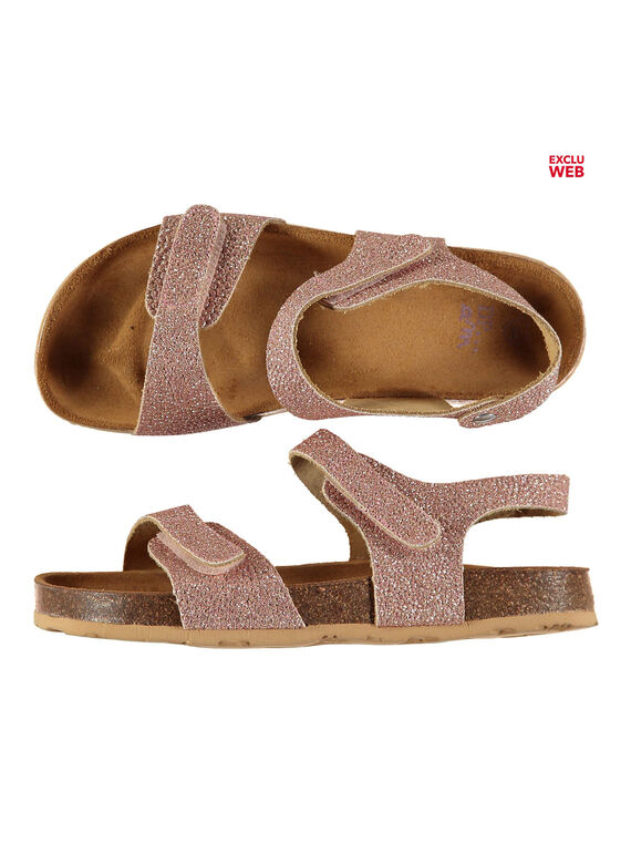 Sandalias de color oro FFNUGOLD / 19SK35DCD0E954