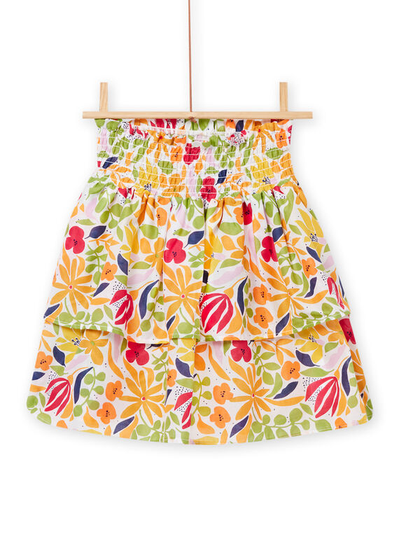 Falda blanca para niña NAHOJUP1 / 22S901T2JUP000
