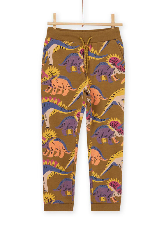 Pantalón de chándal de muletón con estampado de dinosaurios ROMAGJOG / 23S902T1JGBG631