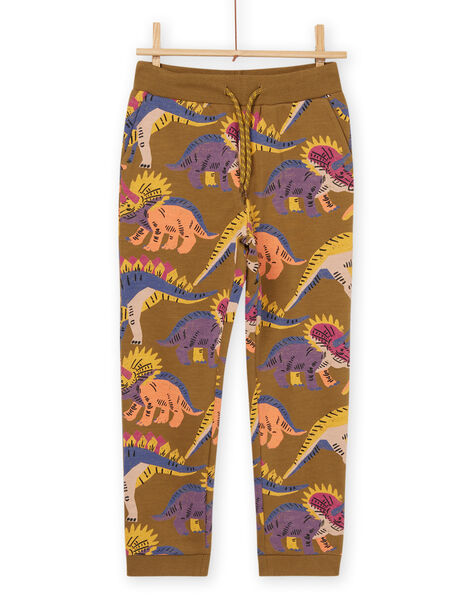 Pantalón de chándal de muletón con estampado de dinosaurios ROMAGJOG / 23S902T1JGBG631