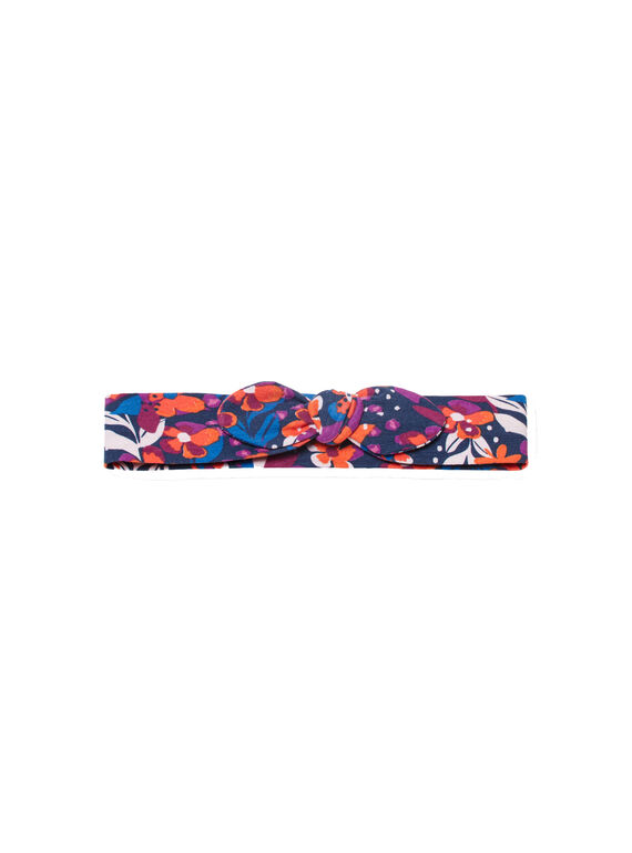 Cinta para el pelo con estampado floral de colores para bebé niña MYIPABAN / 21WI09H1BAND319