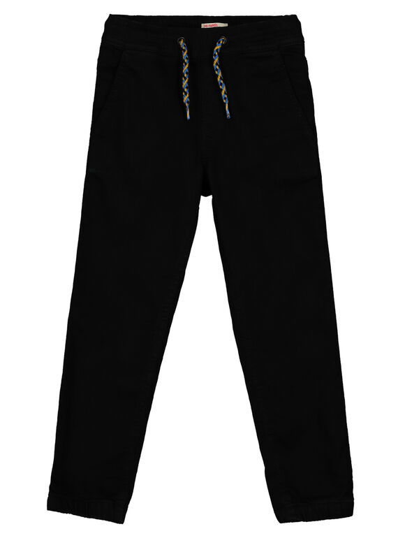 Pantalón extensible de color negro GOBLEPAN1 / 19W90291PAN090