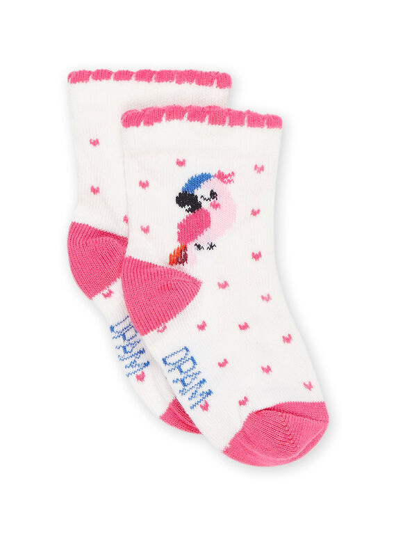 Calcetines con estampado de corazón RYIJUNSOQ / 23SI0991SOQ001