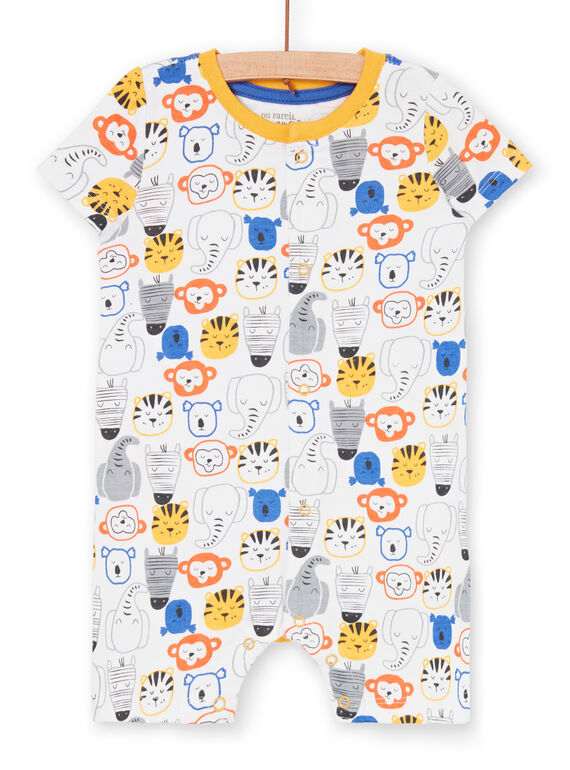 Mono corto con estampado de animales salvajes, para bebé niño LEGAGRETET / 21SH14C1GRE000