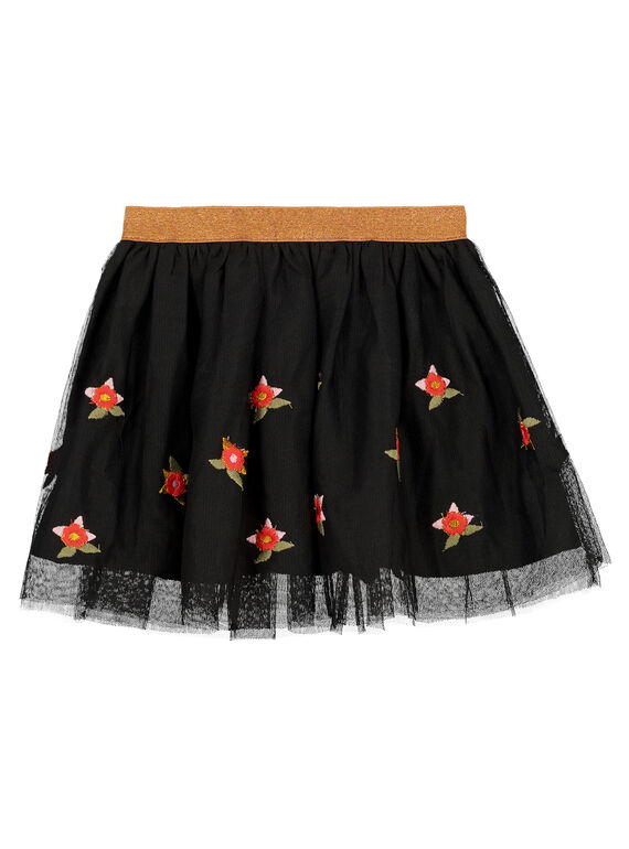 Falda de tul bordada GABRUJUP2 / 19W901K2JUPI813