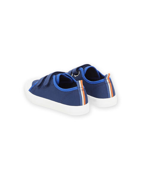 Zapatillas de tela azul marino ROTOILFLAG / 23KK3671D16070