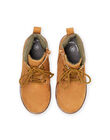 Boots de piel de color camel para niño MOBOOTALEXY / 21XK3682D0D804