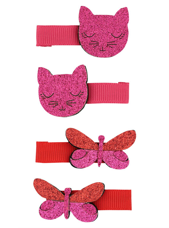 Pack de horquillas con pinzas para niña FYABACLIC1 / 19SI01V8BRT099