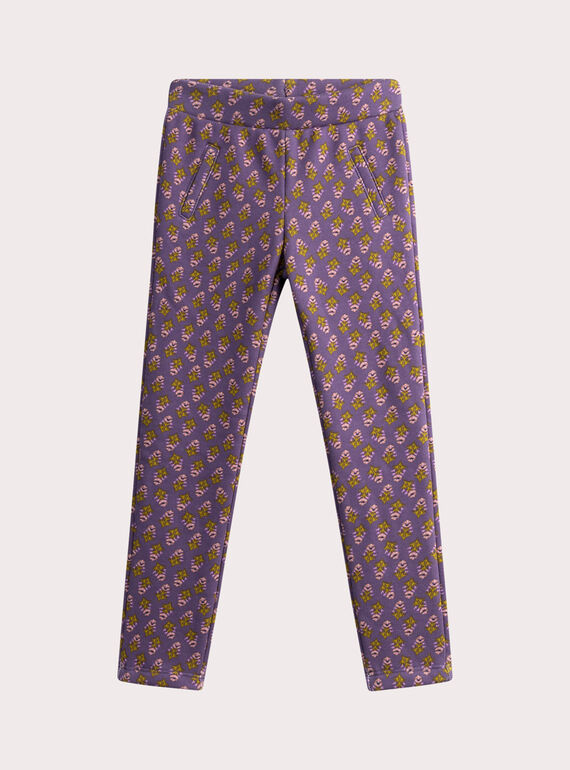 Pantalones estampados con forro cálido  WALANPANT2 / 25S90142PANH703
