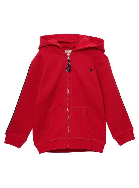 Sudadera de color rojo para niño JOJOJOH4 / 20S90252D33F520