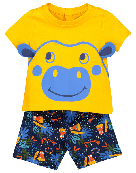 Pijama corto para bebé niño : online - DPAM | DPAM
