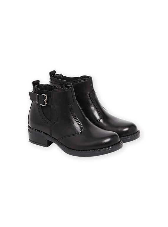 Botas city con tira de piel PABOOTCLOU / 22XK3584D48090