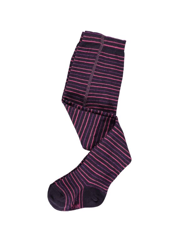 Baby girls' striped tights DYIVIOCOL / 18WI09H1COL099