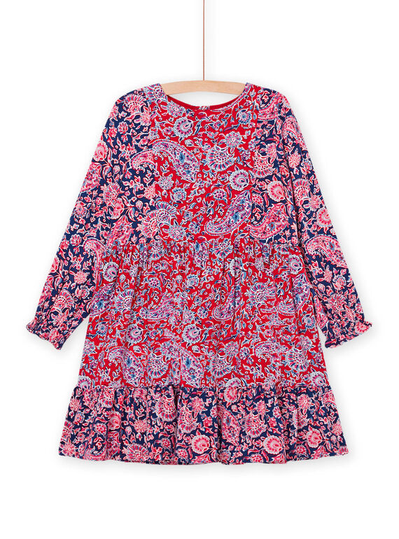 Vestido con estampado de flores PAGOROB1 / 22W901O2ROB050