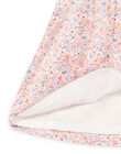 Vestido de gasa de algodón con estampado floral para bebé niña NIMOROB2 / 22SG09N2ROB001