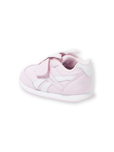 Zapatillas de color rosa pastel para bebé niña JBFFU6659 / 20SK37Y1D36301
