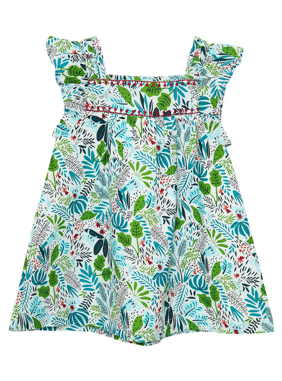 Vestido estampado para niña bebé JICLOROB1 / 20SG0912ROB001
