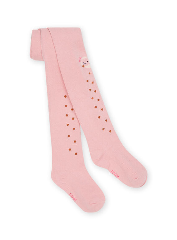 Leotardos con estampado de corazón y lunares PYAPRACOL2 / 22WI01S2COLD324