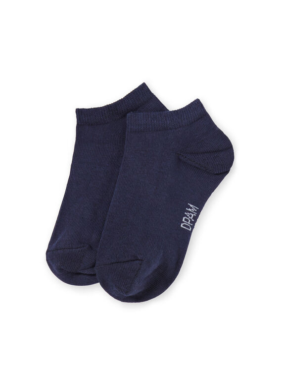 Calcetines de color azul marino para niño LYOESSOQ4 / 21SI0261SOQ070