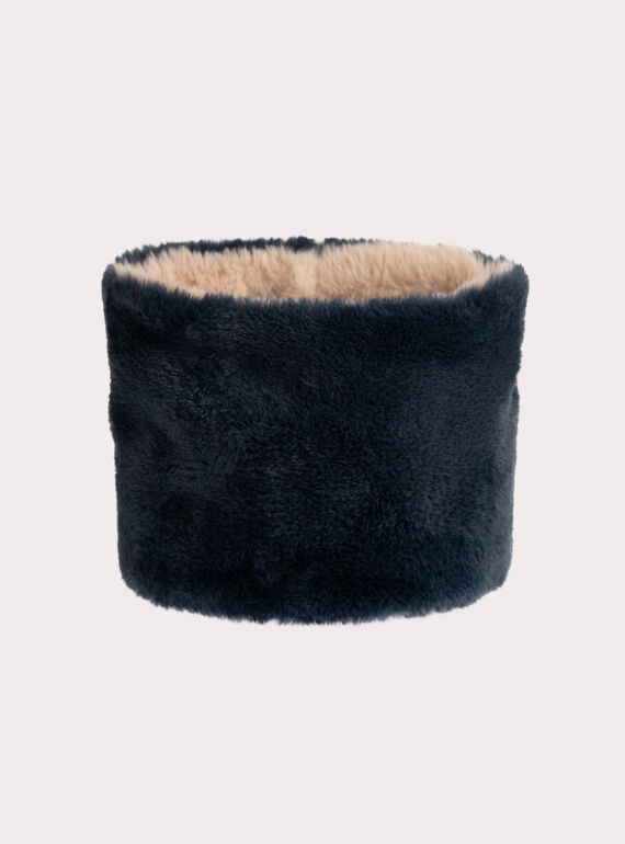 Snood de piel sintética reversible para niña  VYAJOSNOO2 / 24WI01M1SNO070