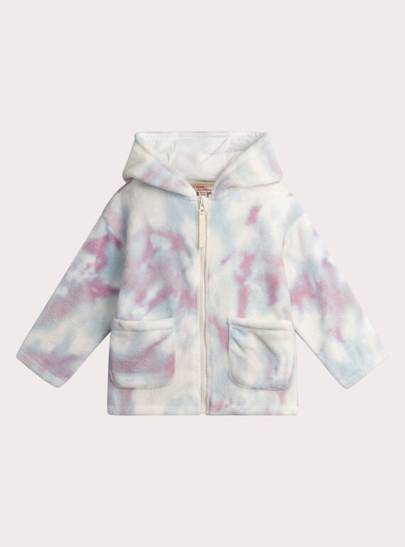 Chaleco de piel falsa animación unicornio para niña  VEFAVESUNI / 24WH1191RDC001