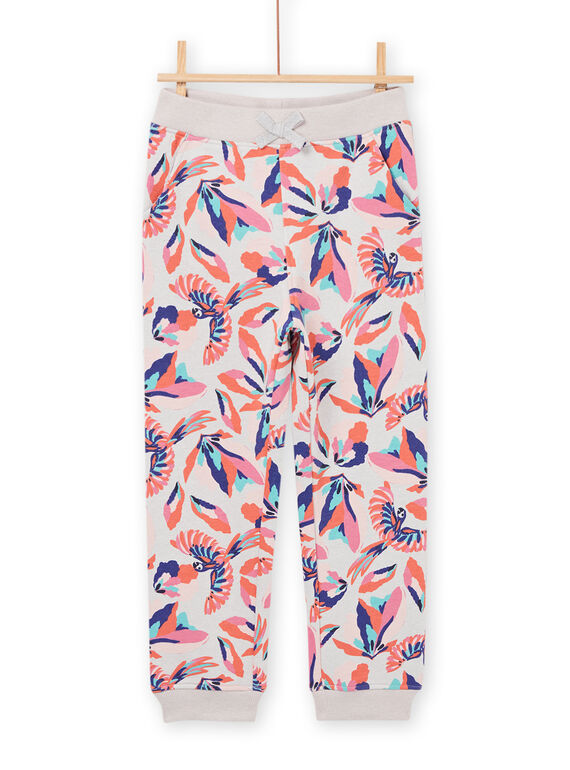 Pantalón de chándal con estampado de loro RAJOBAJOG1 / 23S90172JGB943