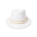 Sombrero blanco para bebé niño
