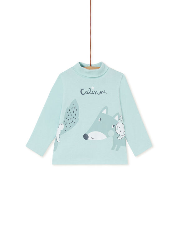 Blue ROLL-NECK KUBOSOUP / 20WG10N1SPLC227