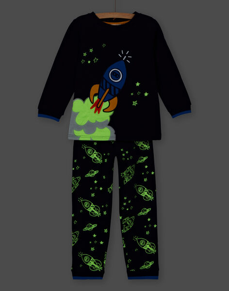 Pijama fluorescente de muletón cepillado de cohete para : comprar online - Pijamas DPAM