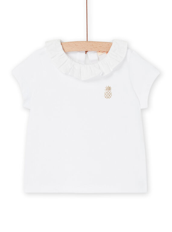 Camiseta blanca de manga corta RIJOBRA5 / 23SG09Z2BRA000