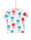 White TEE SHIRT SS NUFICTUN / 22SG10U4TMC000