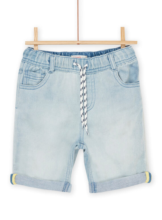 Bermudas de punto azul denim claro ROJUNBER1 / 23S902U4BERP272