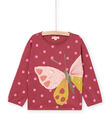 Camiseta con estampado de lunares y de mariposa RAMAGTEE1 / 23S901T1TML718
