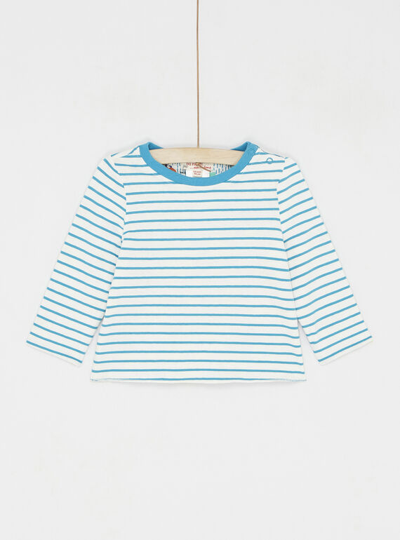 Camiseta reversible turquesa de manga larga SULINTEE2 / 23WG10H3TML202