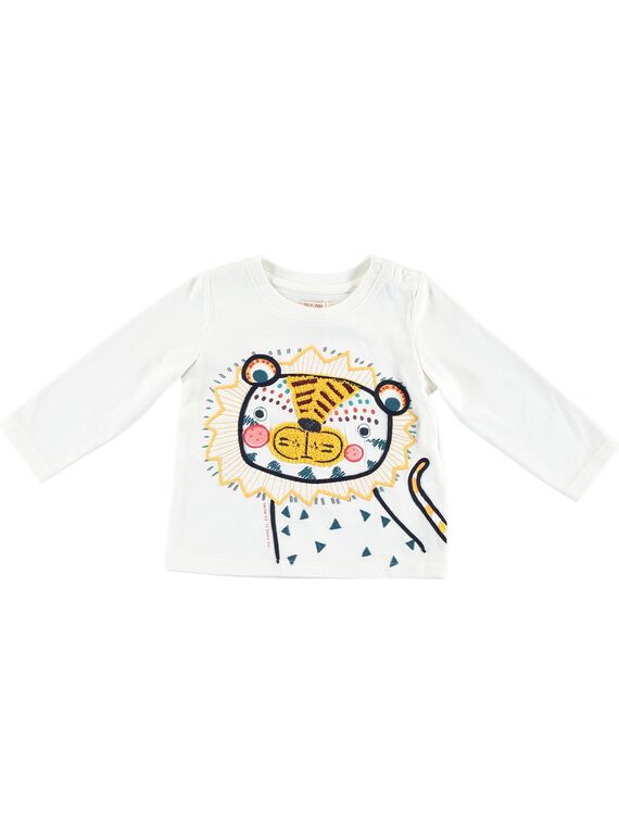 Camiseta Manga larga Crudo Du Pareil Au Meme GUMUTEE1 / 19WG10F2TML001
