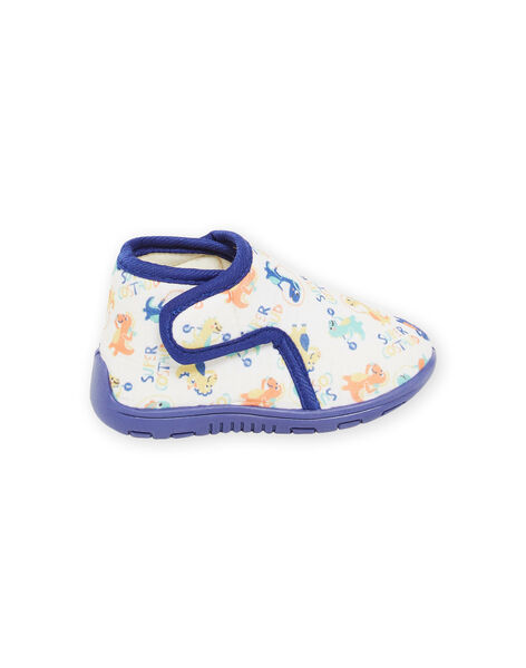 Botines de color crudo con estampado de dinosaurios RUPANTCOSTO / 23KK3841D0A001