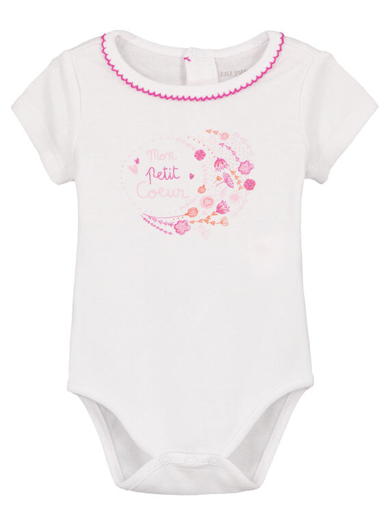 Body de manga corta GEFIBODMOT / 19WH1362BDL000