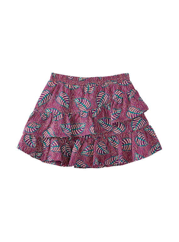 Falda de color violeta JASAUJUP2 / 20S901Q1JUPH708